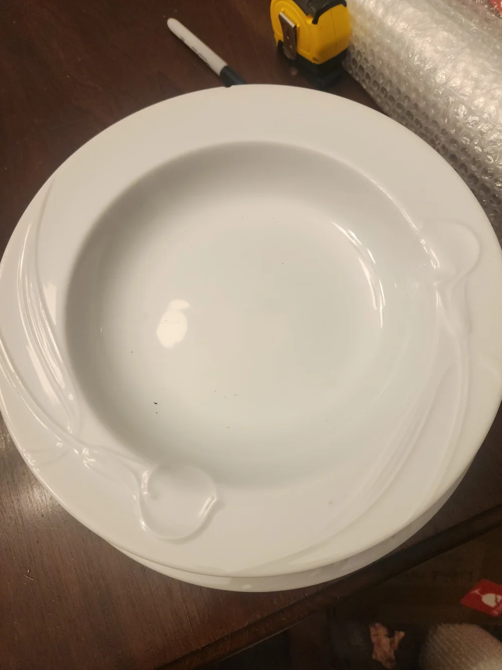 Mikasa White Calla Lily Dinner and Bowl Stack - Classic White Set